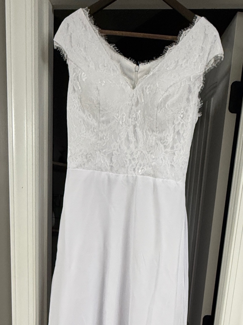 🤍 Hand-Sewn Wedding Dress – Never Worn 🤍